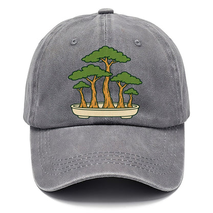 Miniature Forest Grouping Bonsai Classic Cap – Urban Haze