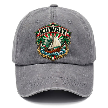 Kuwait Retro Badge Country Logos Classic Cap – Urban Haze