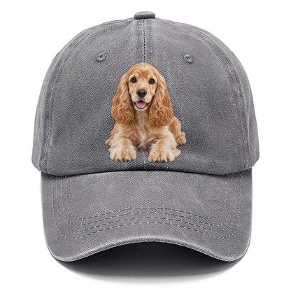 Cocker Spaniel Lying Down Top Breeds Classic Cap – Urban Haze