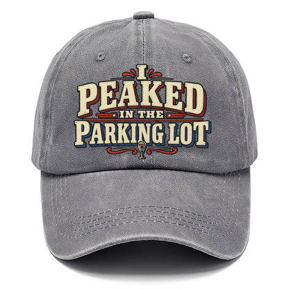 I Peaked In The Parking Lot American Wit Classic Cap – Urban Haze