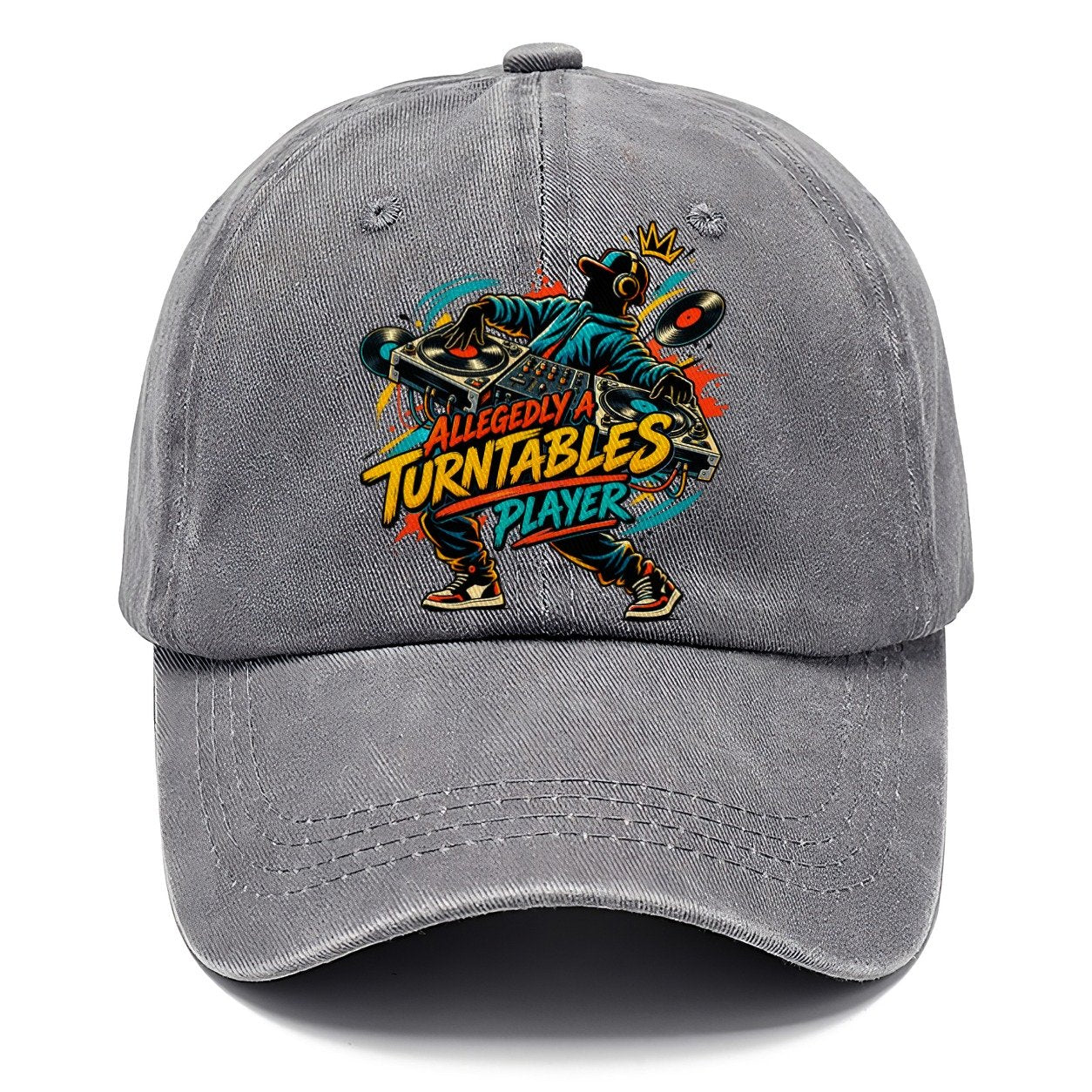 Allegedly A Turntables Player Music Instruments Classic Cap – Urban Haze