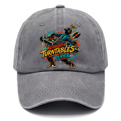 Allegedly A Turntables Player Music Instruments Classic Cap – Urban Haze