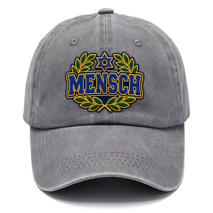 Mensch Badge Judaism Heritage Classic Cap – Urban Haze