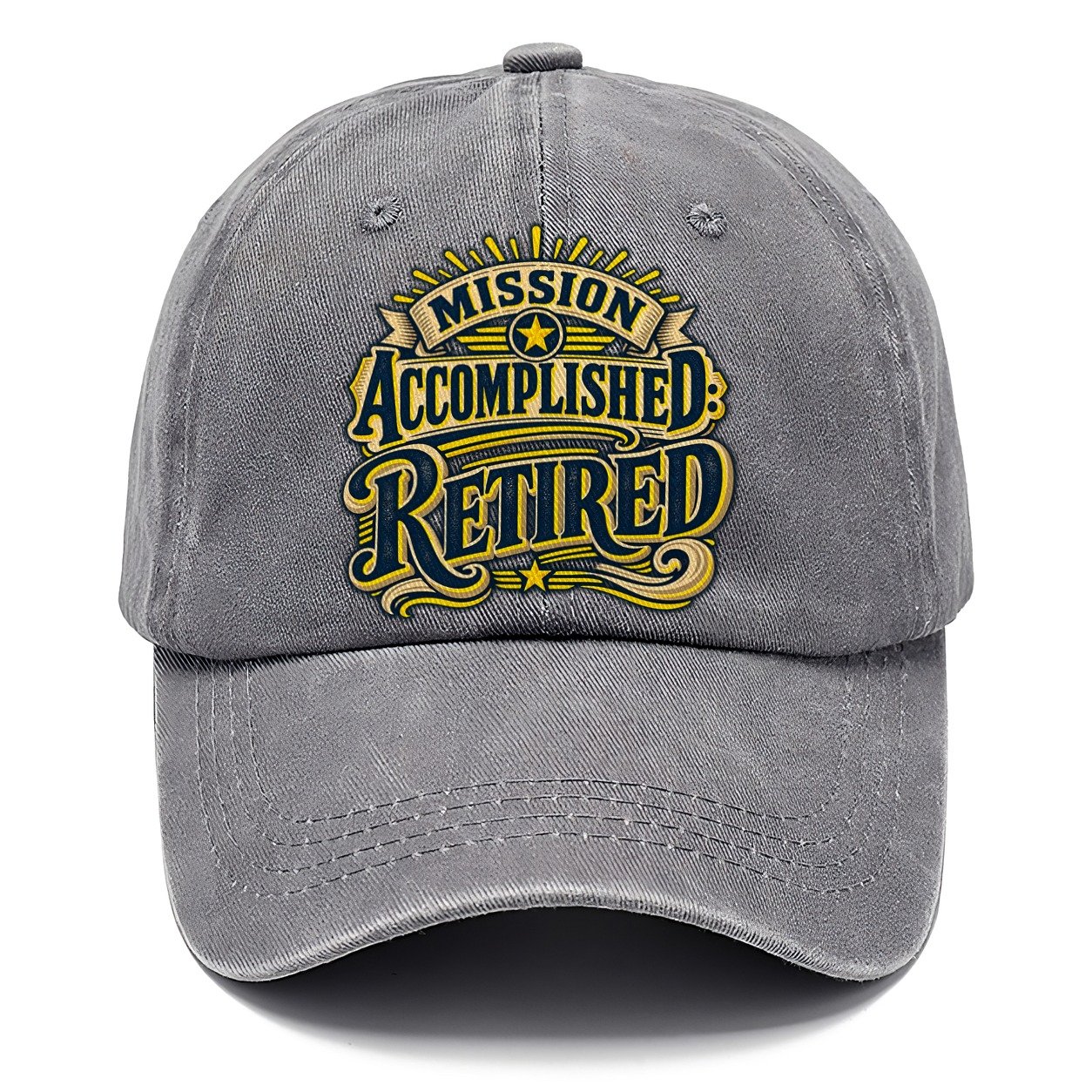 Mission Accomplished Retired Retired Living Classic Cap – Urban Haze