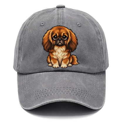Pekingese Sitting Sweetheart Classic Cap – Urban Haze
