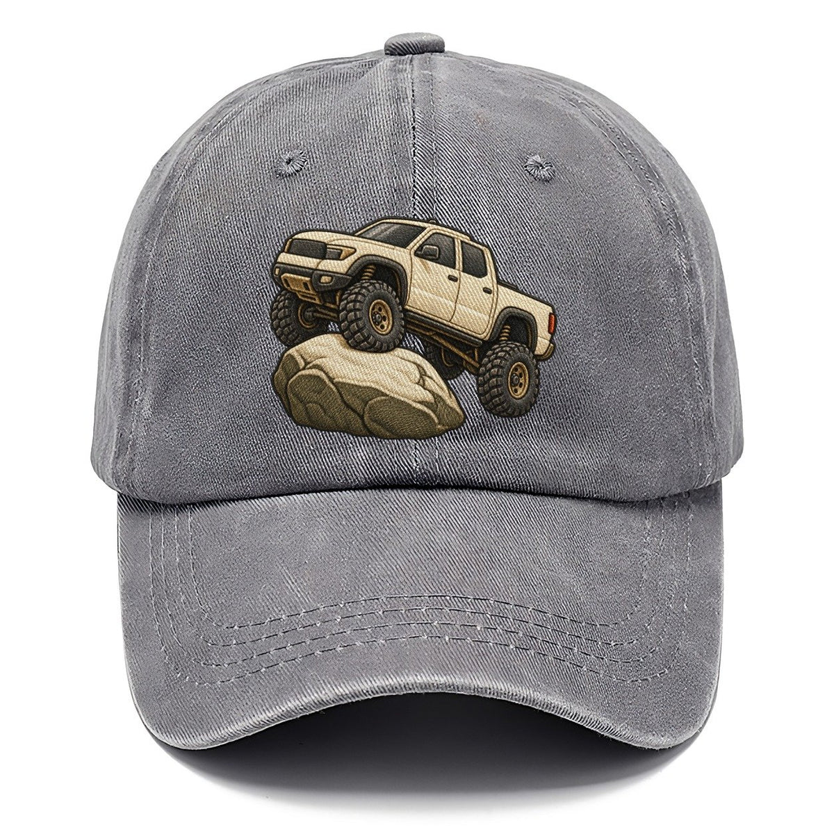 Lifted Pickup On A Boulder Off Roading And Overlanding Classic Cap – Urban Haze