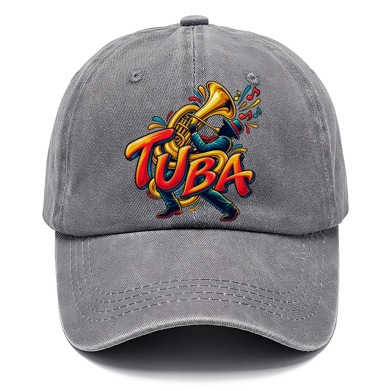 Tuba Wordmark Music Instruments Classic Cap – Urban Haze