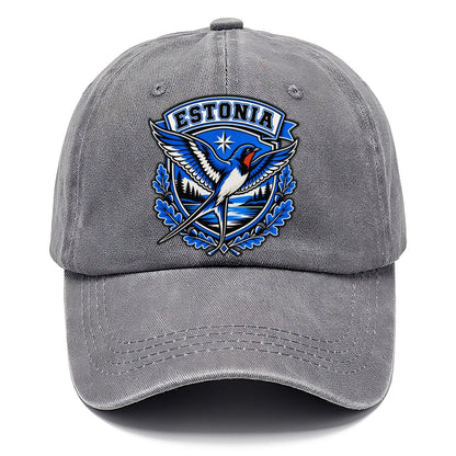 Estonia Retro Badge Country Logos Classic Cap – Urban Haze