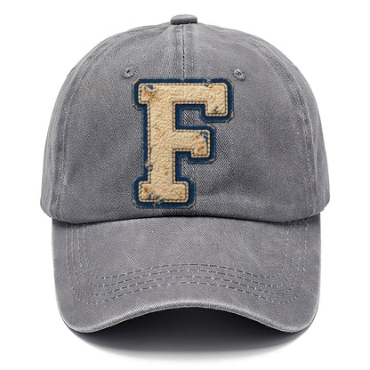 Varsity Chenille F Monogram Classic Cap – Urban Haze
