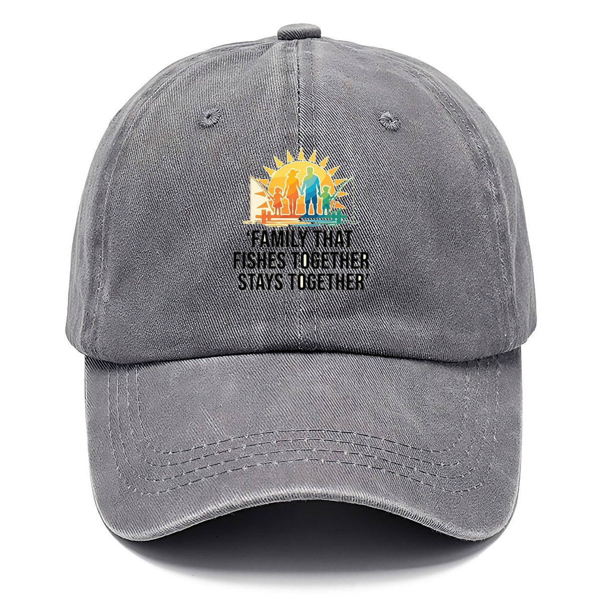 Family Fishes Together Classic Cap – Urban Haze