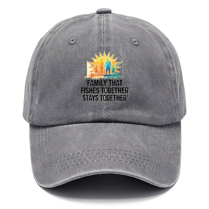 Family Fishes Together Classic Cap – Urban Haze