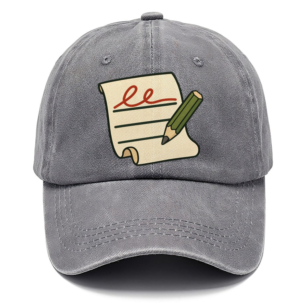 Signature Line And Pencil Geocaching Classic Cap – Urban Haze