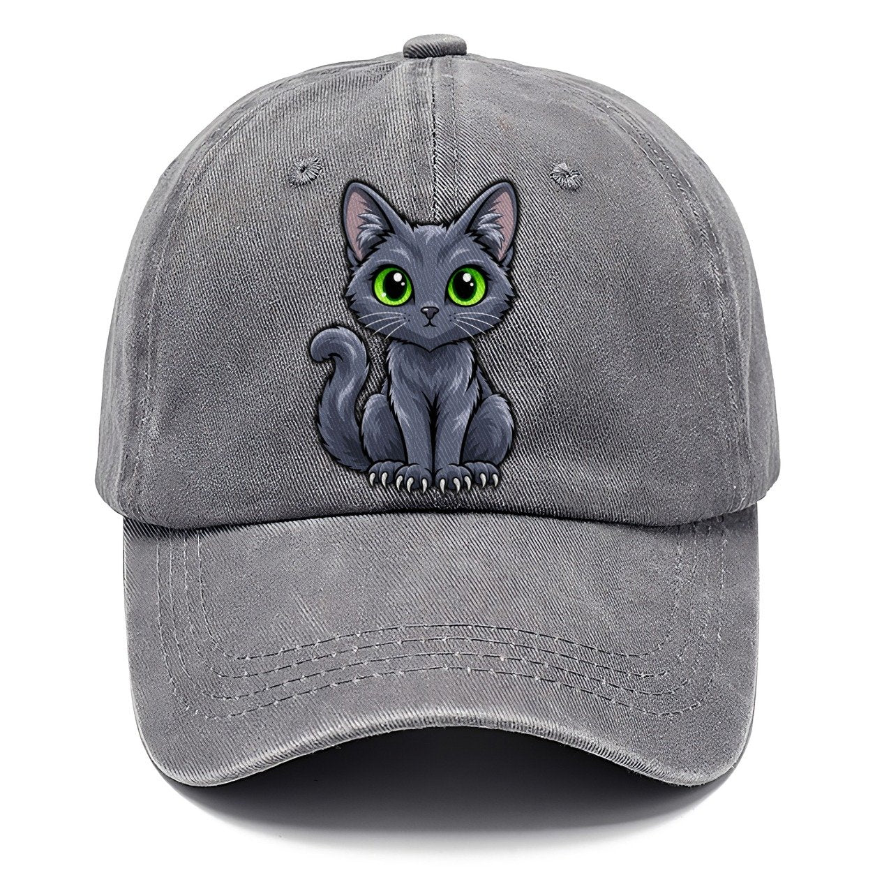 Korat Sitting Peeking Cats Classic Cap – Urban Haze