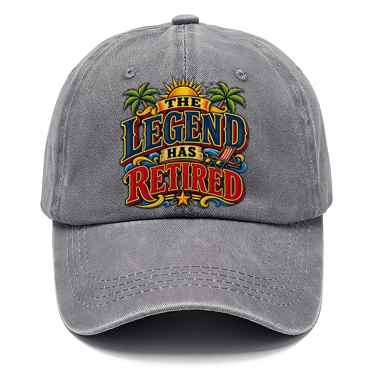 The Legend Has Retired Retired Living Classic Cap – Urban Haze