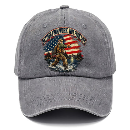 Retired From Work Not From Life Old Man Strong Classic Cap – Urban Haze