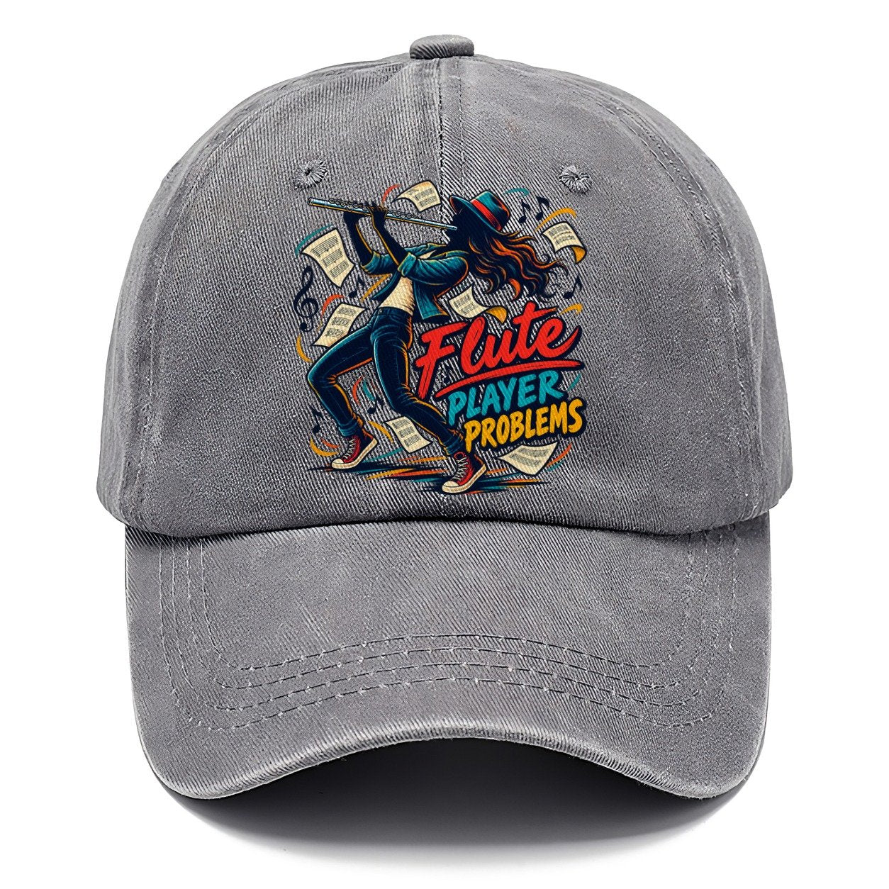Flute Player Problems Music Instruments Classic Cap – Urban Haze