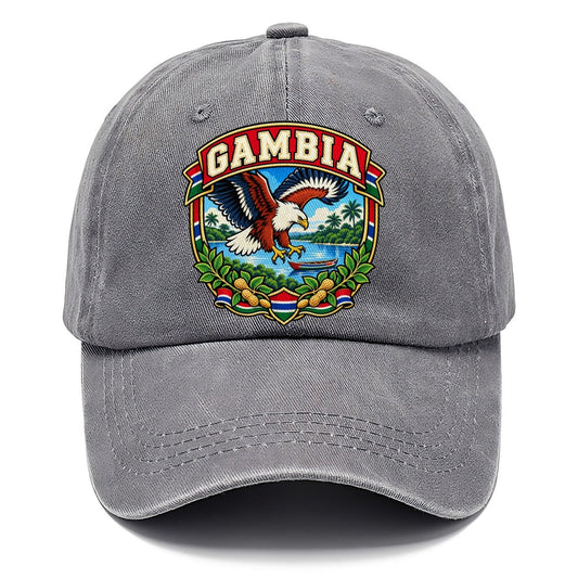 Gambia Retro Badge Country Logos Classic Cap – Urban Haze
