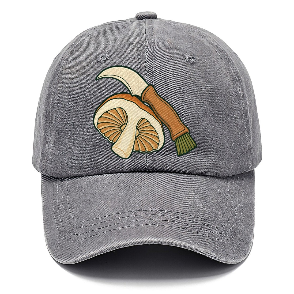 Knife And Brush Foraging And Mycology Classic Cap – Urban Haze