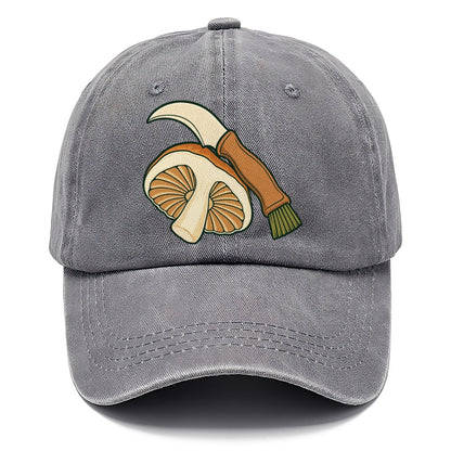 Knife And Brush Foraging And Mycology Classic Cap – Urban Haze