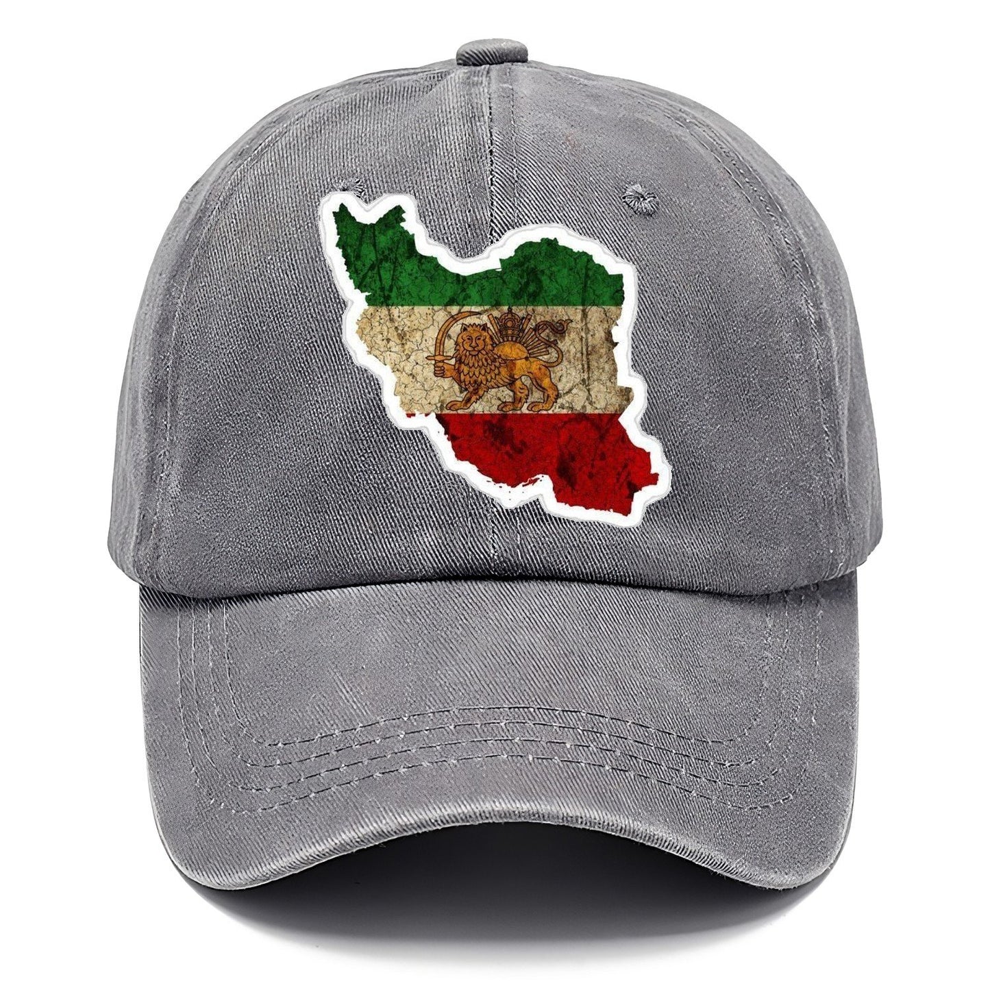Iran Map Sticker Classic Cap – Urban Haze