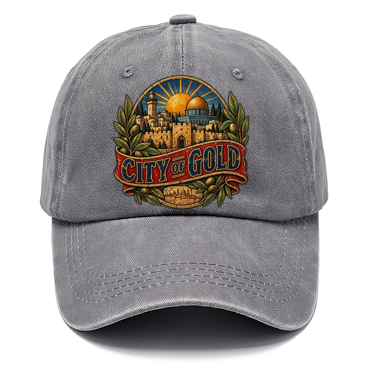 City Of Gold Lettering Jerusalem Classic Cap – Urban Haze