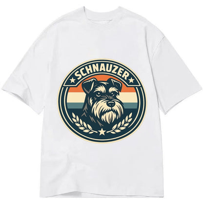 Noble Schnauzer Emblem 00e2f7ecb7d9 1770539386634 Classic T-shirt – White