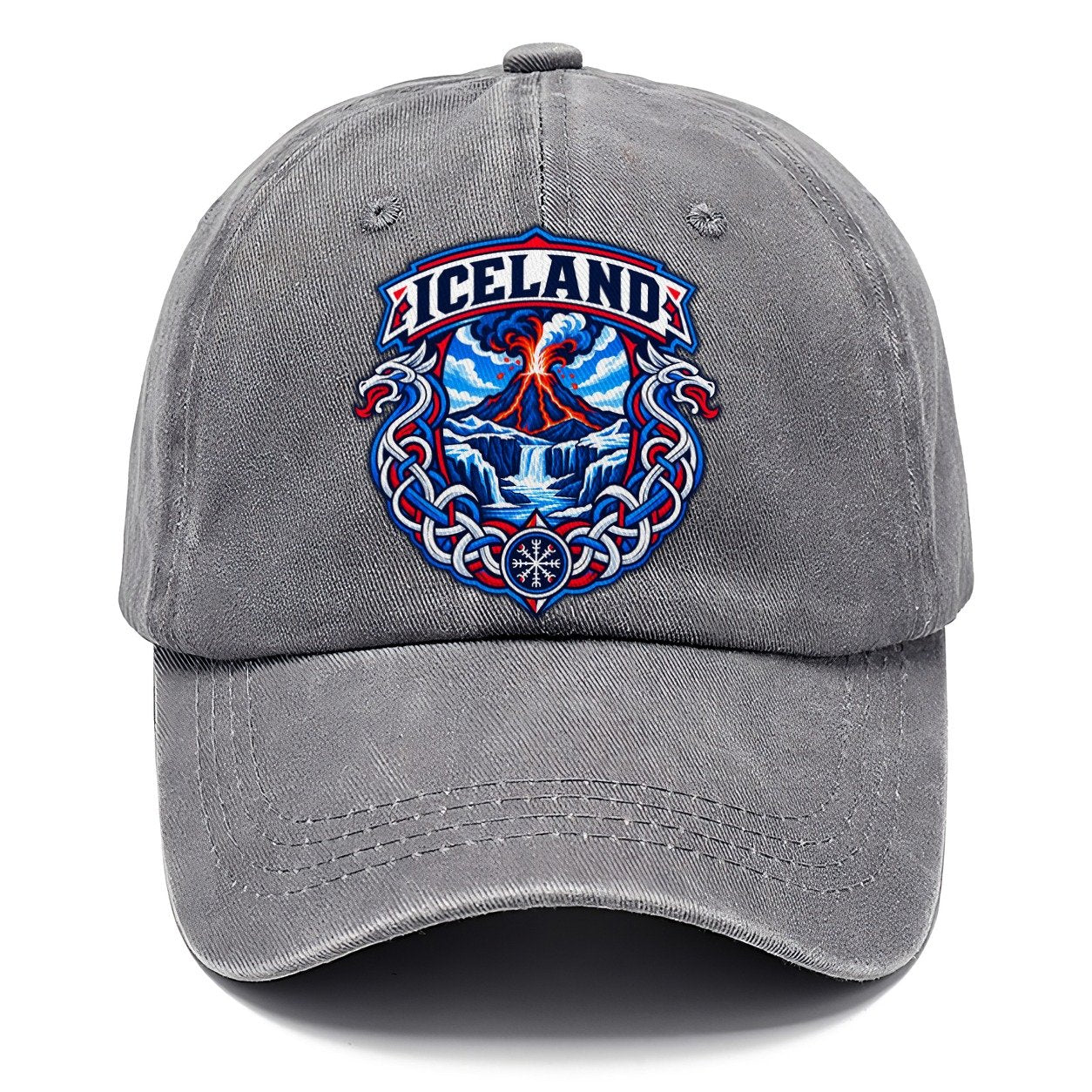 Iceland Retro Badge Country Logos Classic Cap – Urban Haze