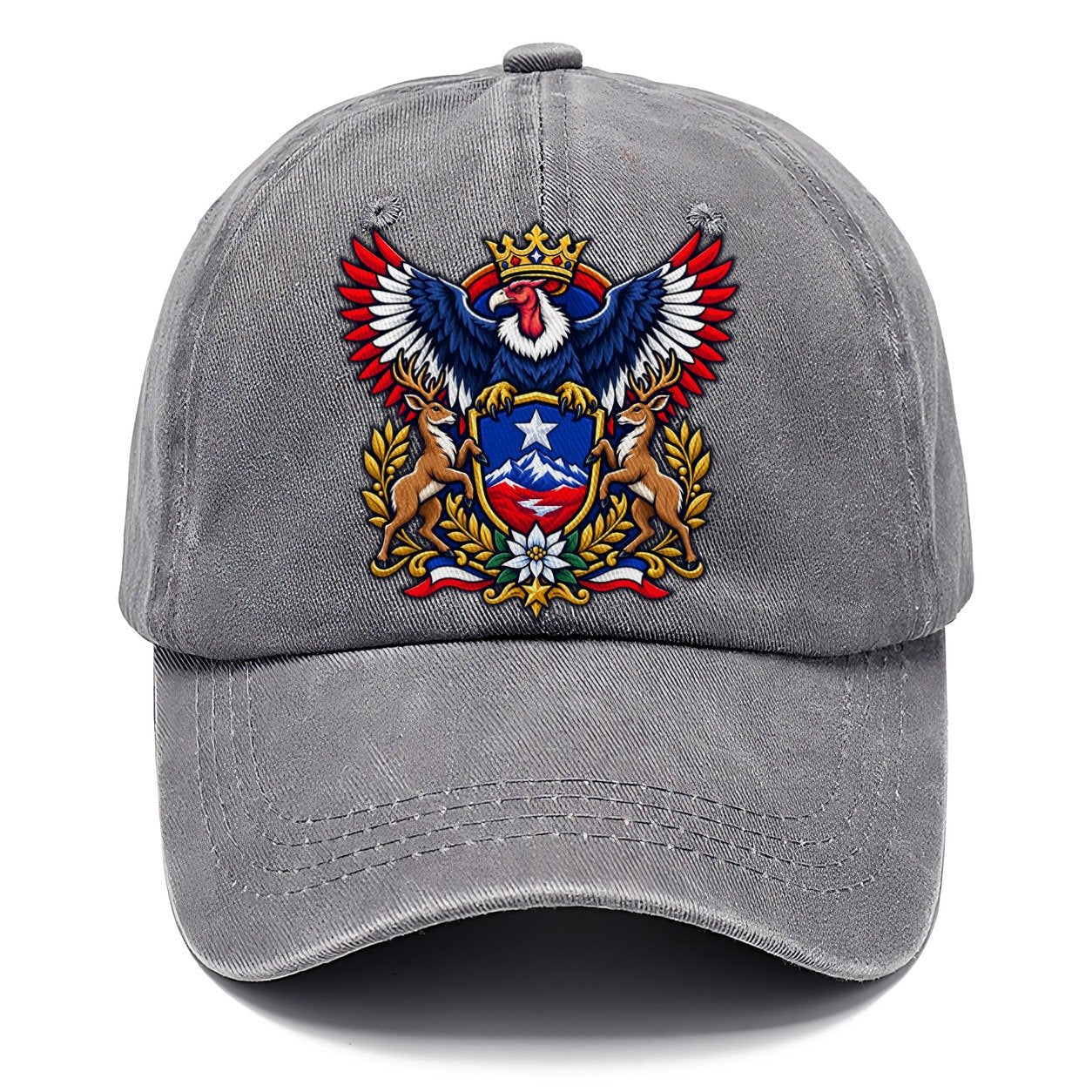 Chile Heraldic Crest Country Logos Classic Cap – Urban Haze