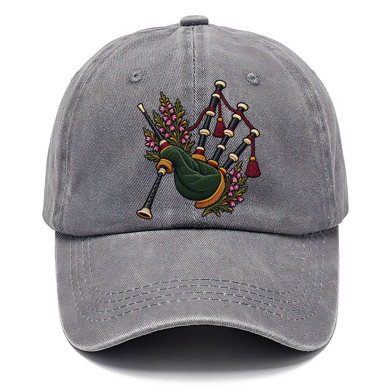 Scottish Bagpipes And Heather Uk Culture Heritage Classic Cap – Urban Haze