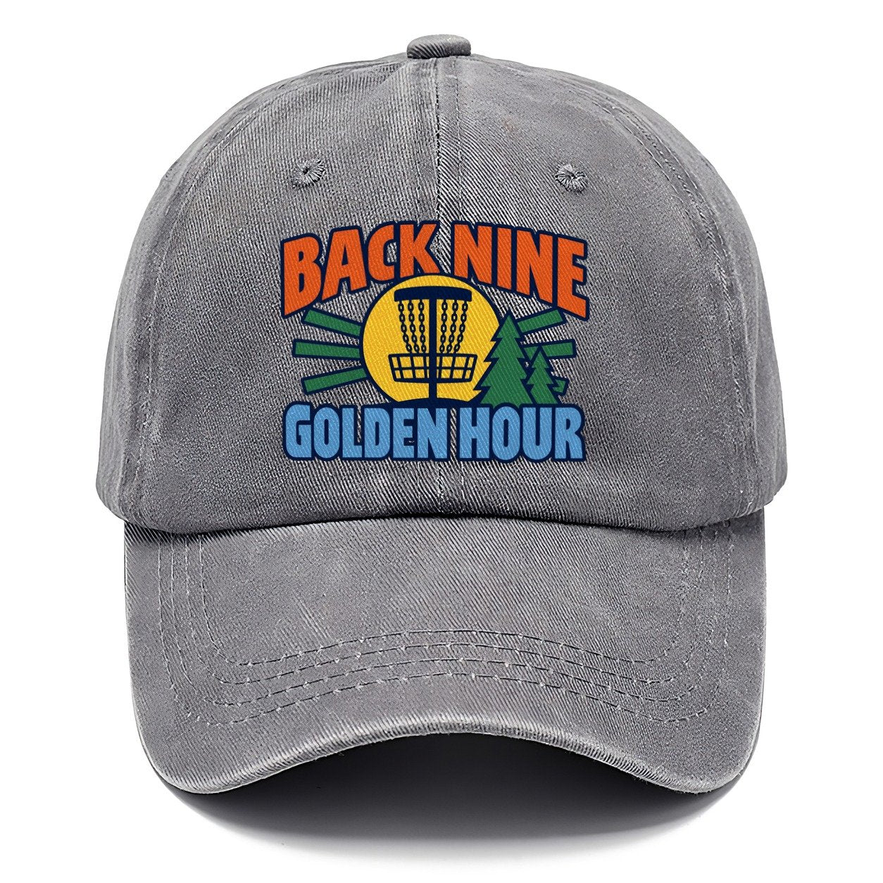 Back Nine Golden Hour Disc Golf Classic Cap – Urban Haze