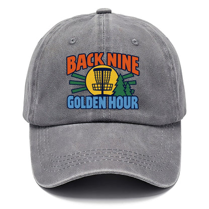 Back Nine Golden Hour Disc Golf Classic Cap – Urban Haze