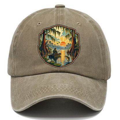 Bayou Cypress Still Water Fishing Club Classic Cap – Warm Sand