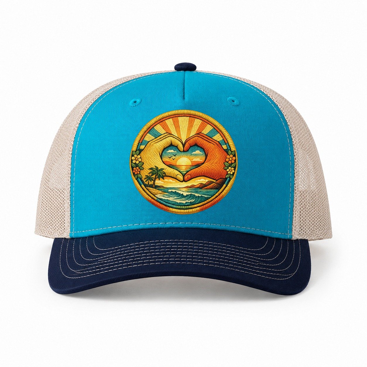 Teal-Navy — front view