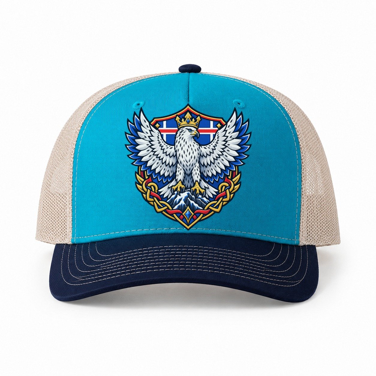 Teal-Navy — front view