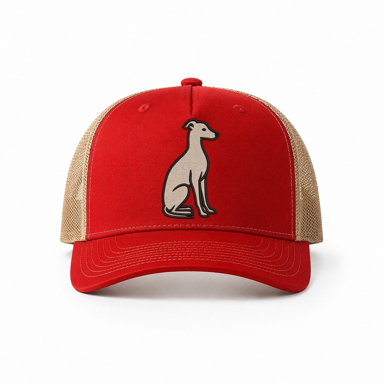 Red-Khaki — front view