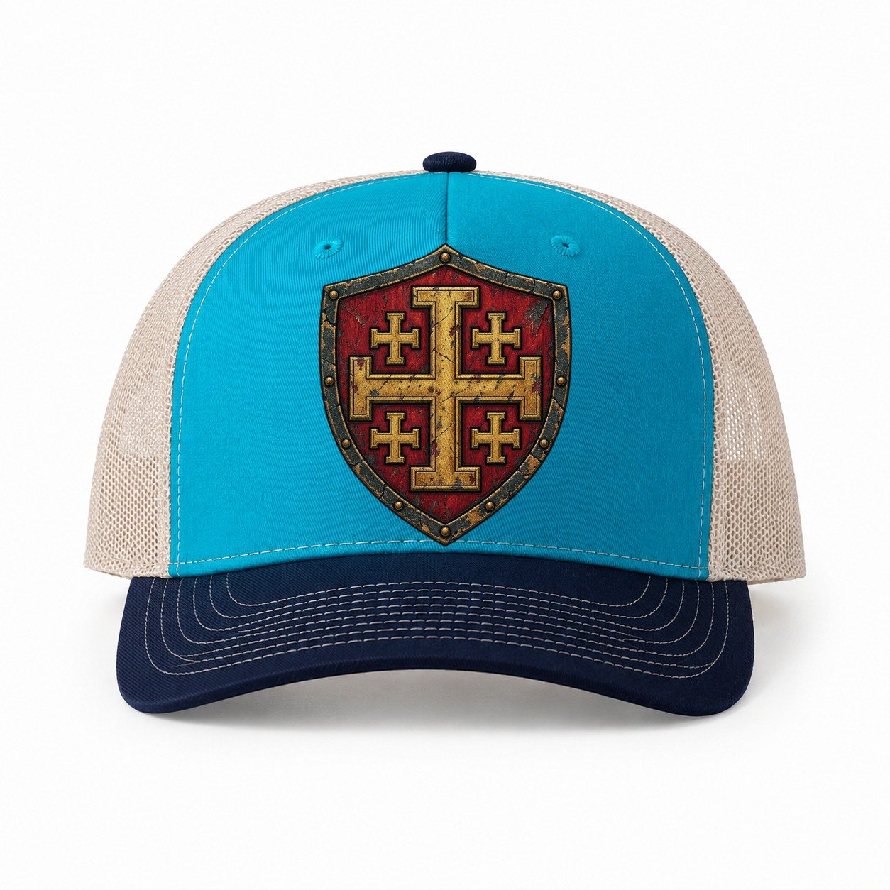 Teal-Navy — front view
