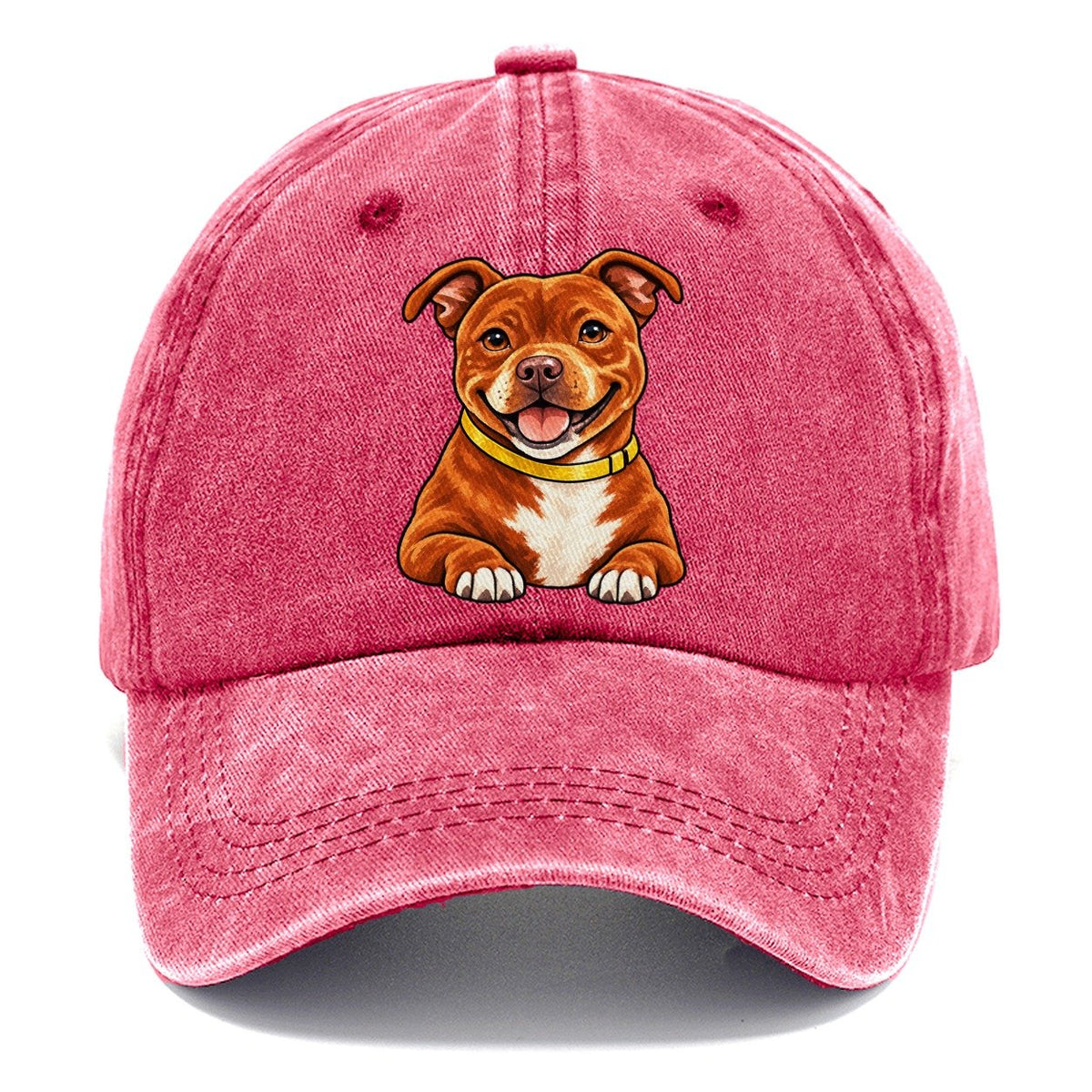 Red Staffy Classic Cap – Pomegranate Blush