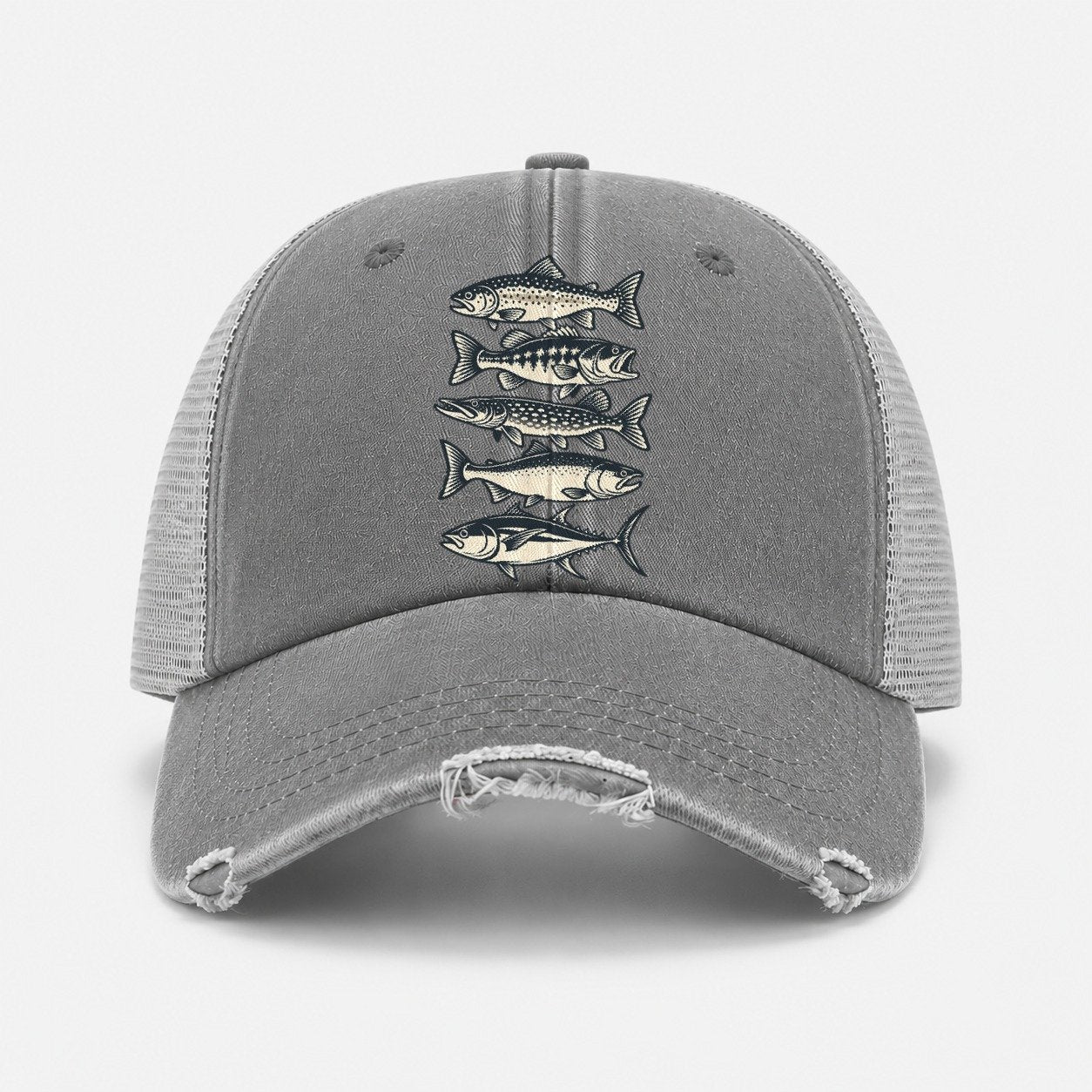 Grey — front view