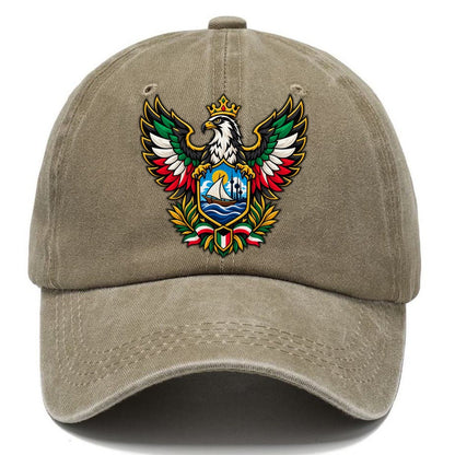 Kuwait Heraldic Crest Country Logos Classic Cap – Warm Sand