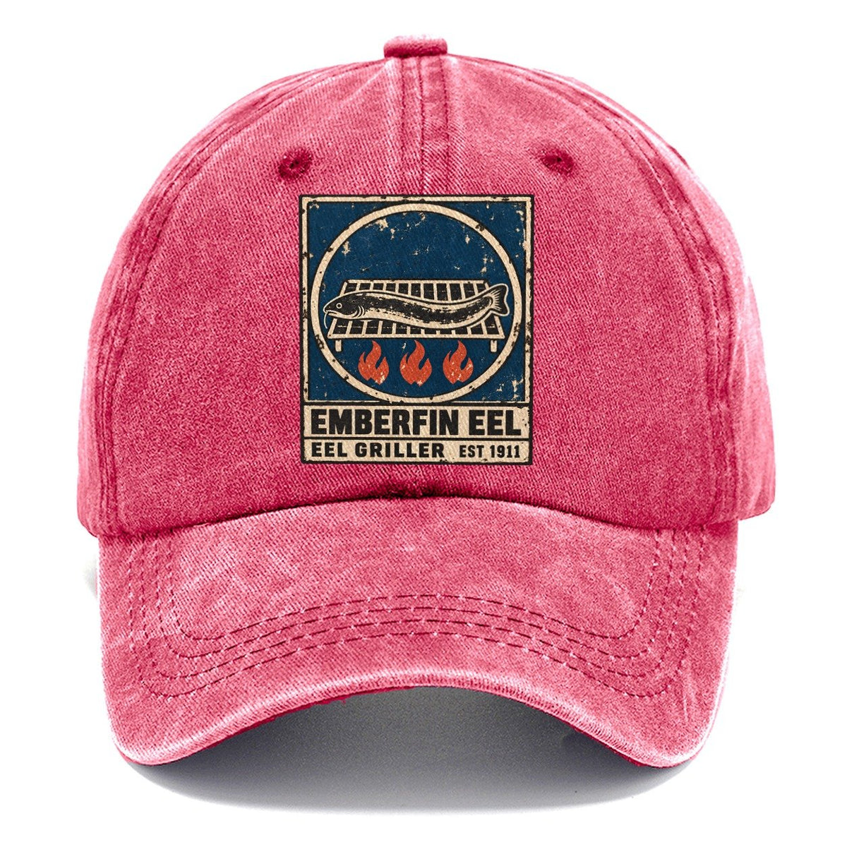 Emberfin Eel Griller Noren Trade Co Classic Cap – Pomegranate Blush