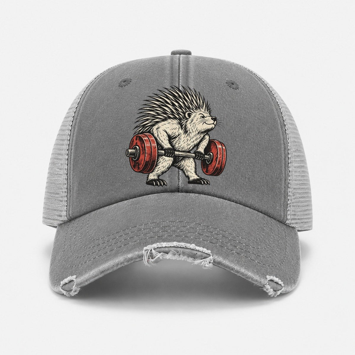 Grey — front view