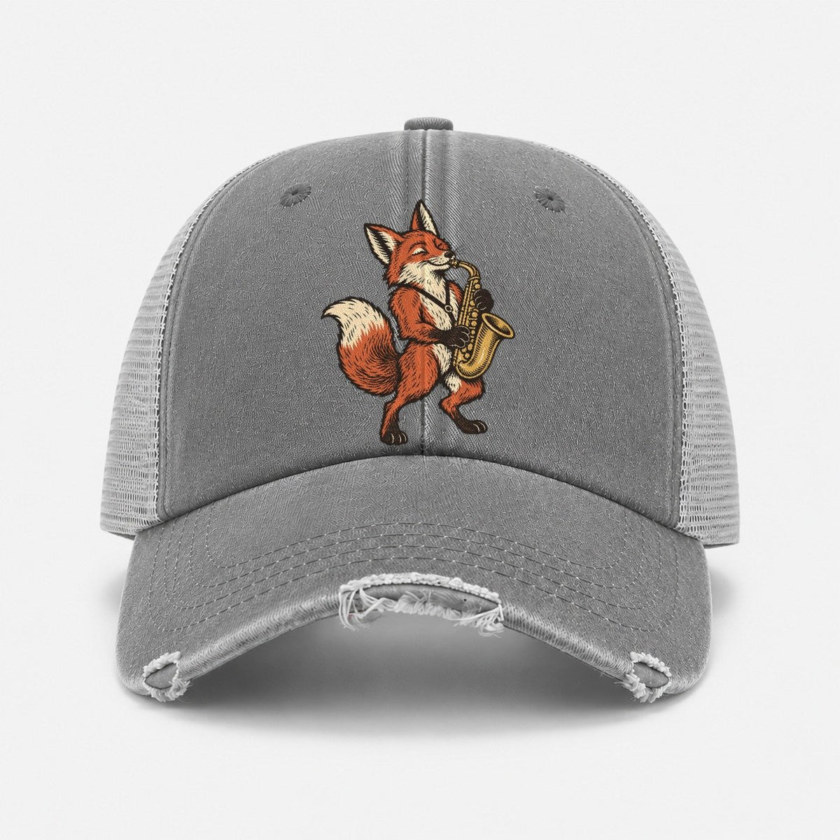 Grey — front view