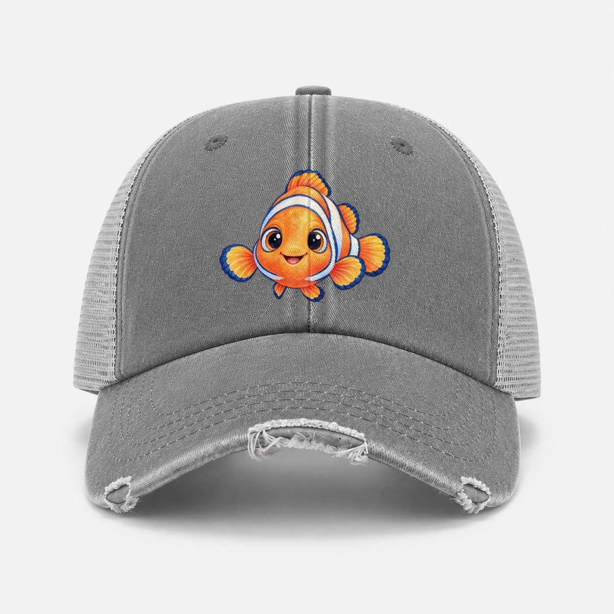 Grey — front view
