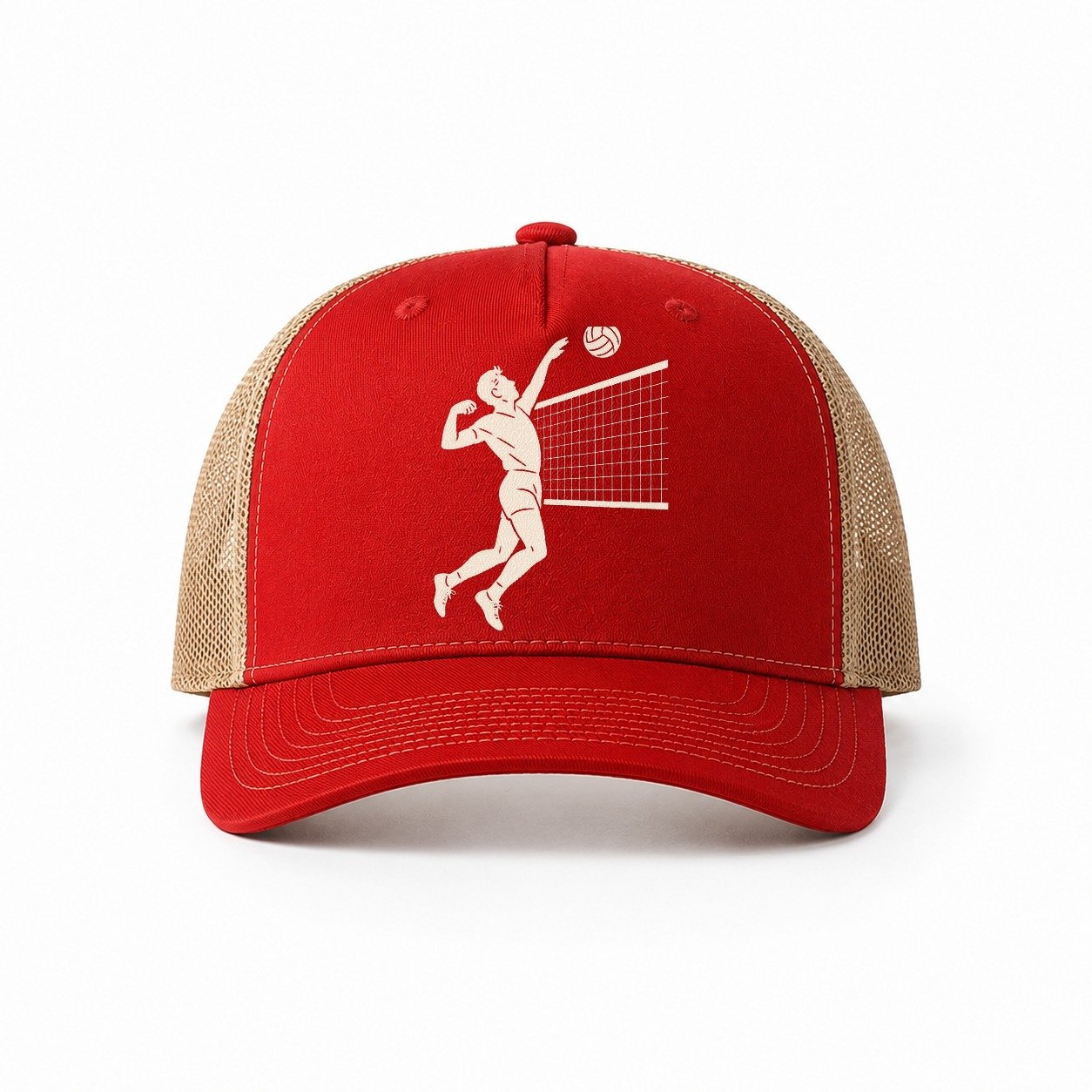 Red-Khaki — front view