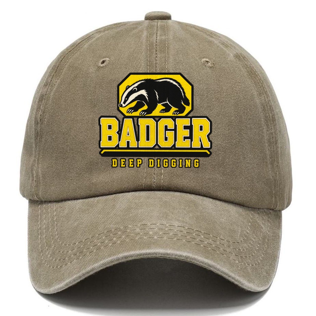 Badger Deep Digging Heavy Duty Classic Cap – Warm Sand
