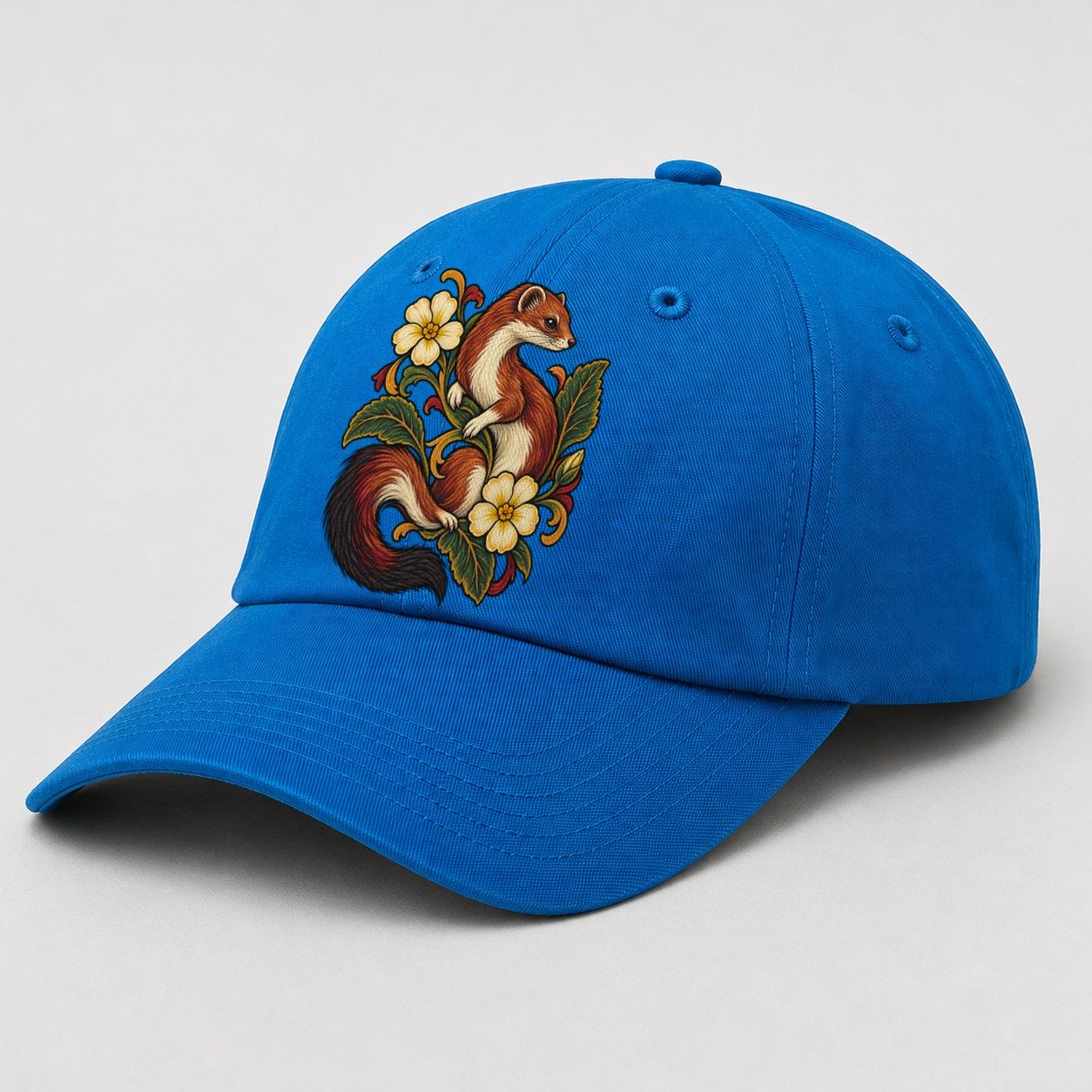 Blue — angle view
