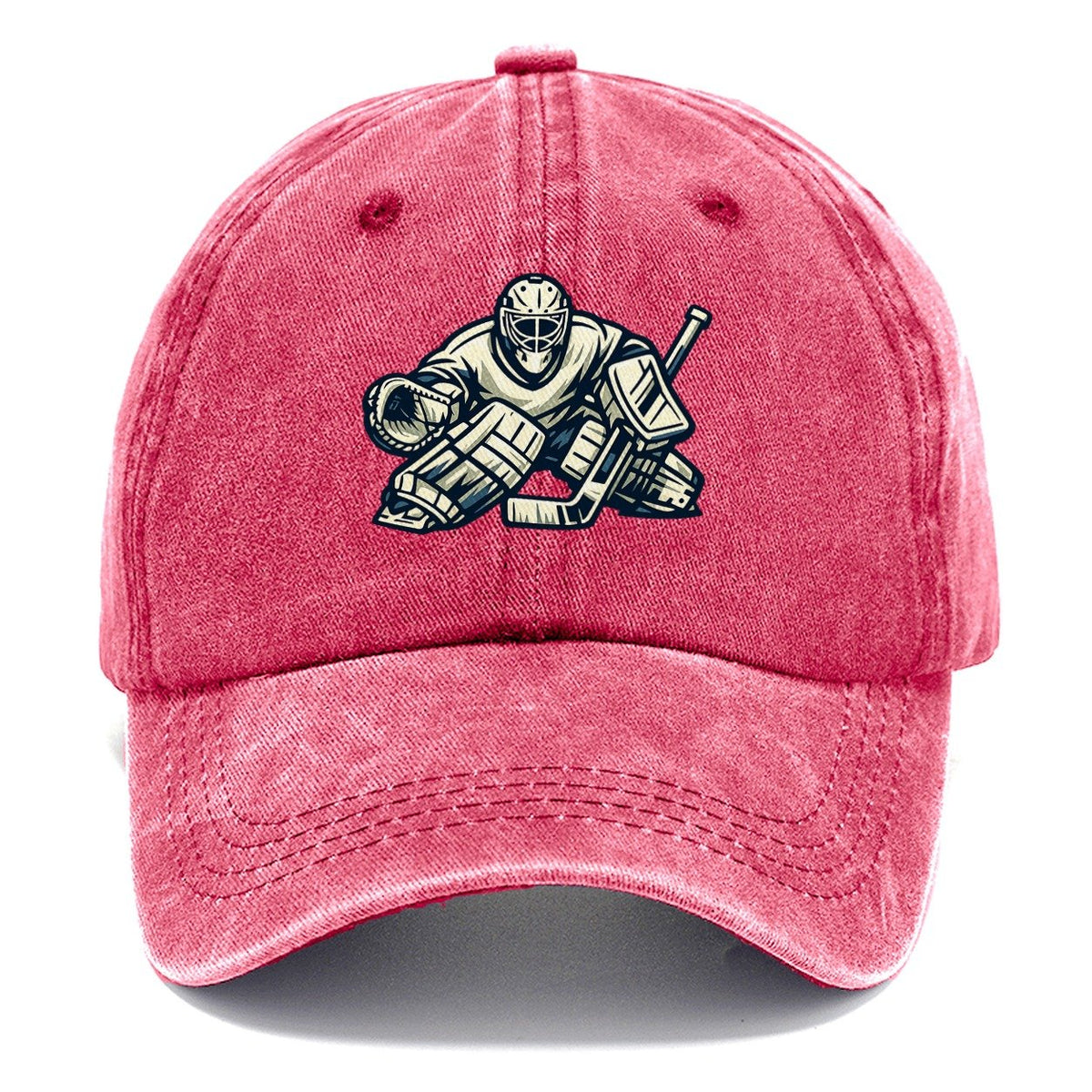 Hockey Goalie Right Hand Catch Classic Cap – Pomegranate Blush