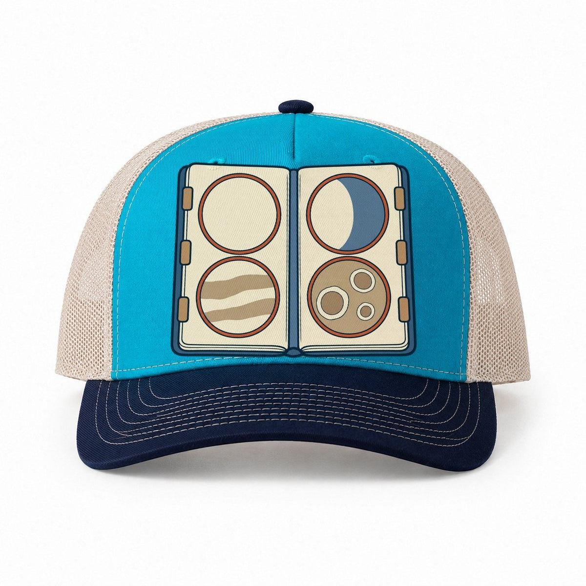 Teal-Navy — front view
