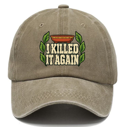 I Killed It Again Bonsai Classic Cap – Warm Sand