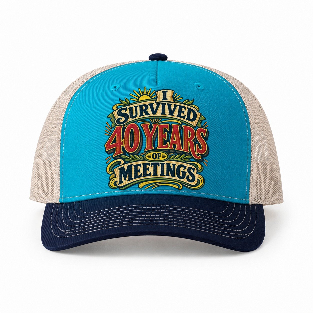 Teal-Navy — front view